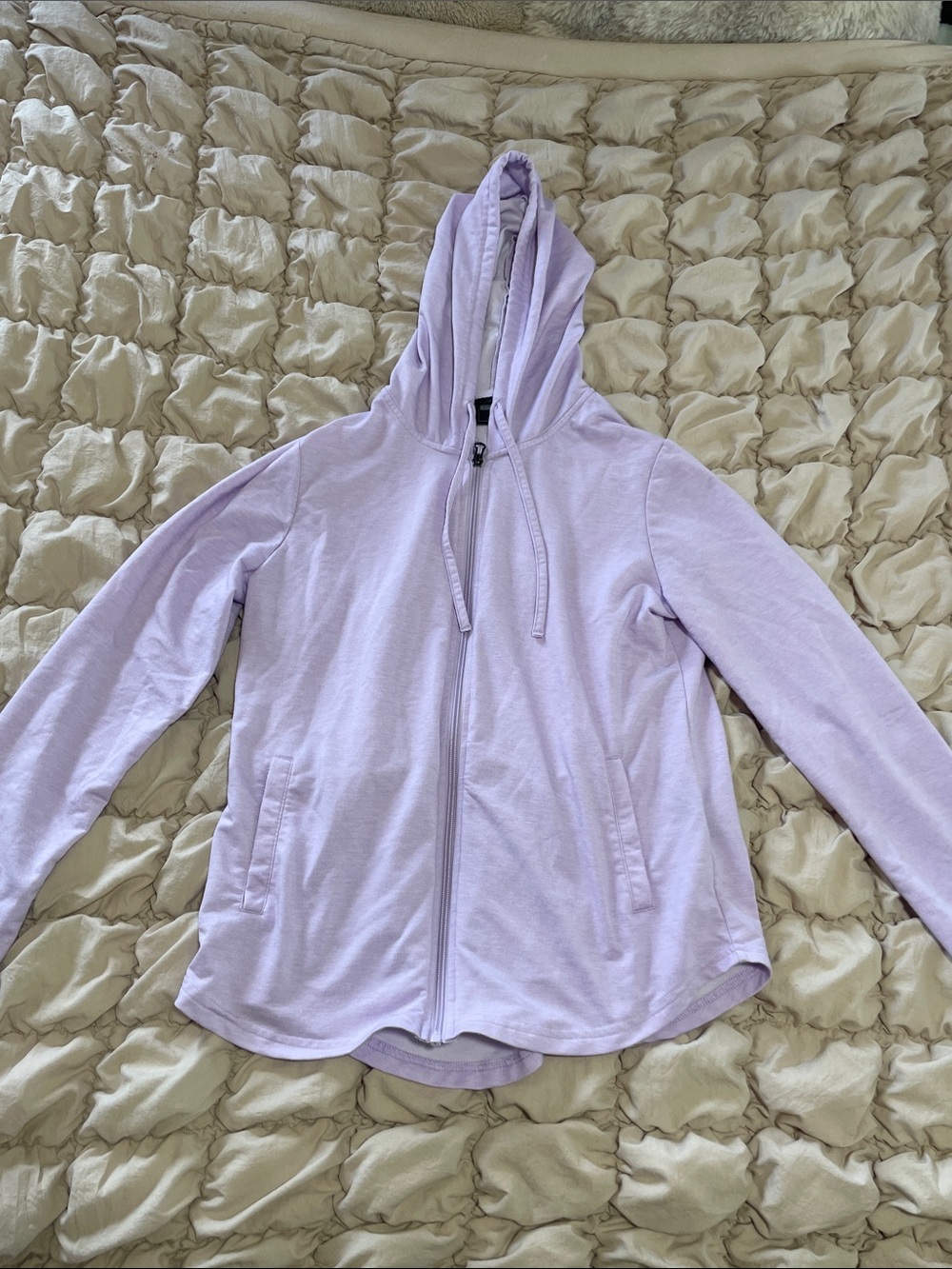 32 Degrees Women's Lavender Full-Zip Hooded Sweatshirt